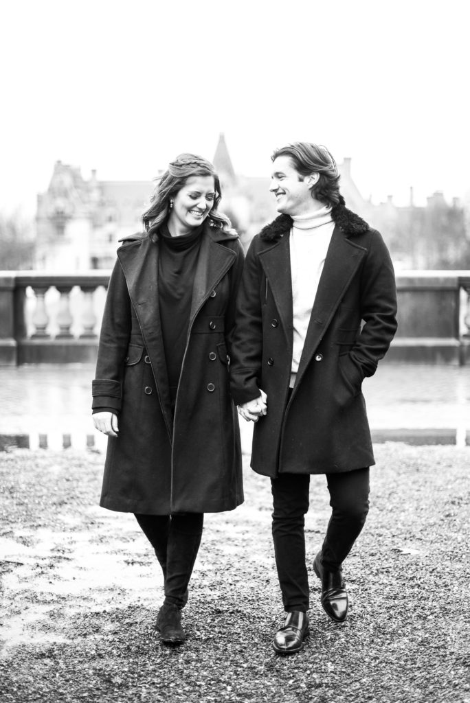 Biltmore Estate Engagement photo