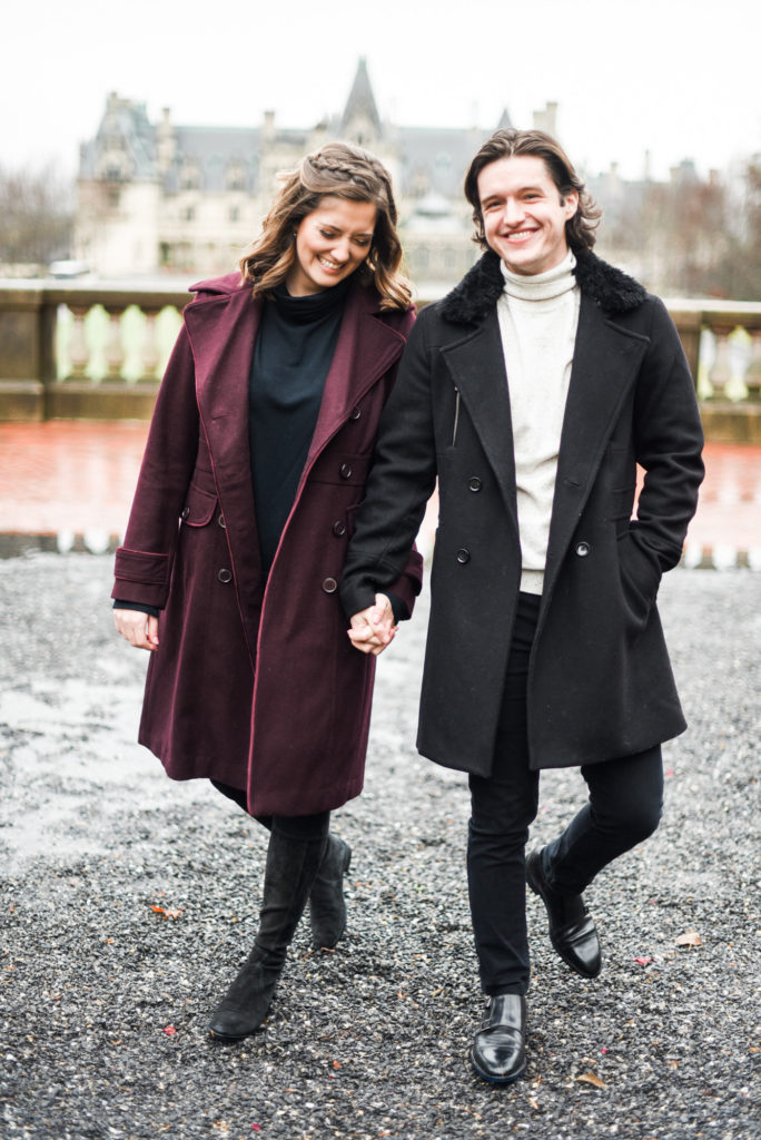 Biltmore Estate Engagement photo