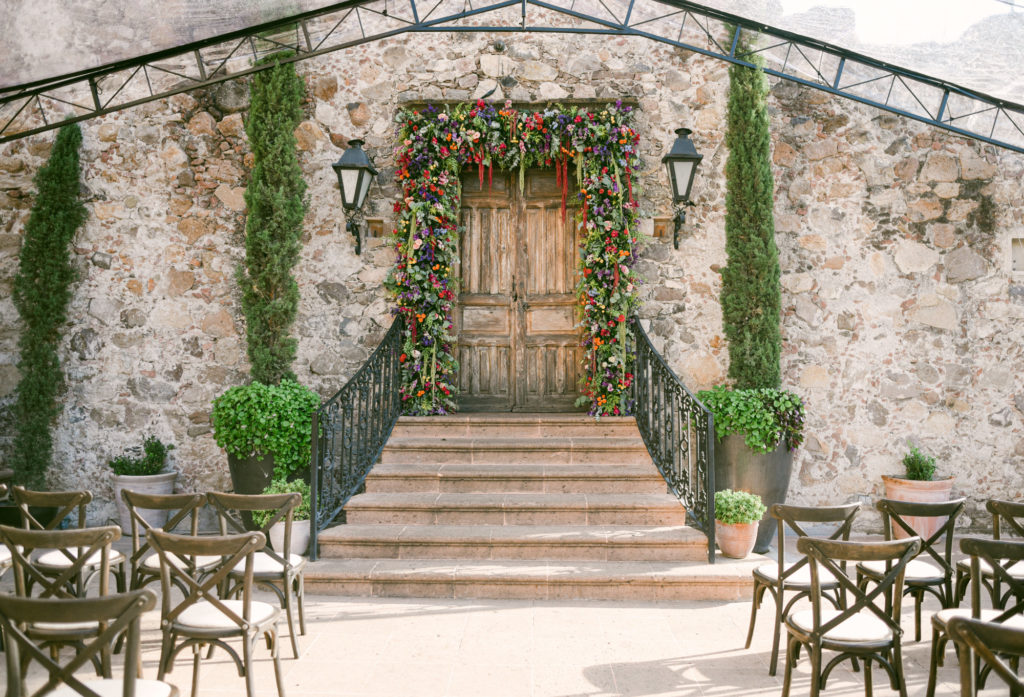 Terraza Trinitate wedding ceremony