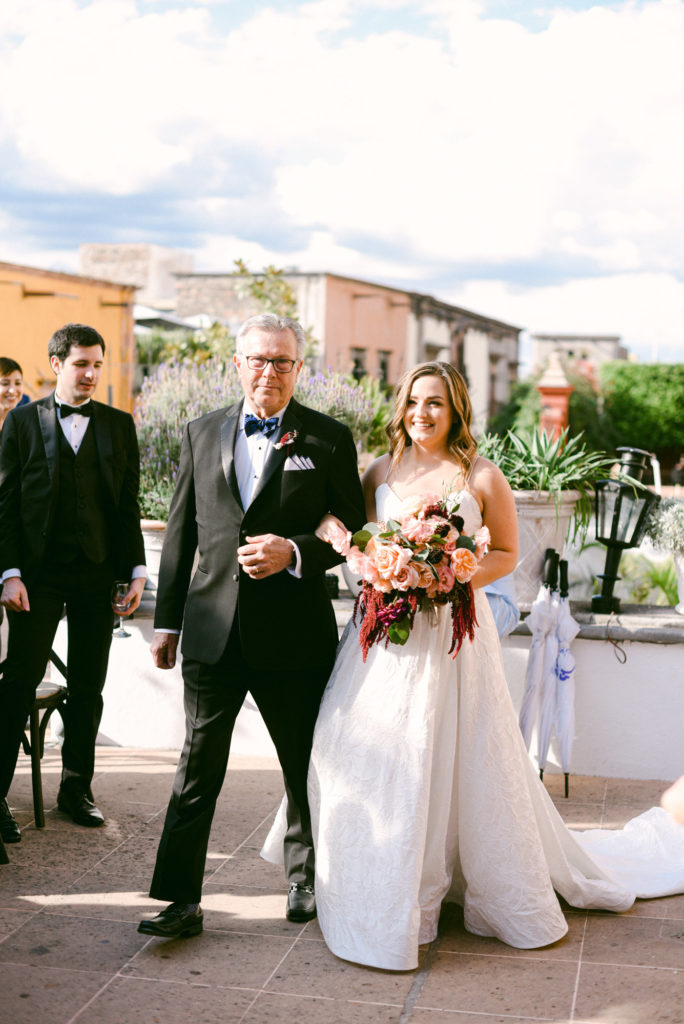 Terraza Trinitate wedding ceremony