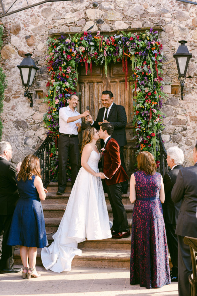 Terraza Trinitate wedding ceremony