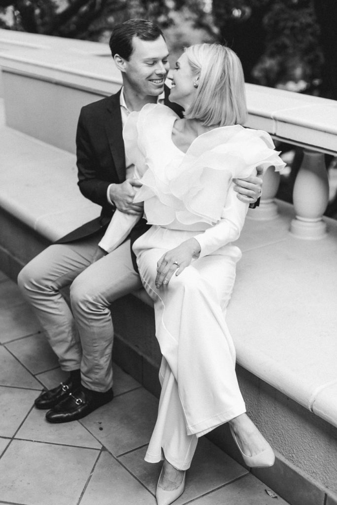 Engagement Session Photo at Rosewood Mansion