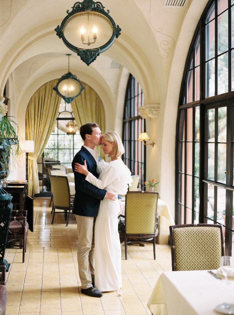 Engagement Session Photo at Rosewood Mansion