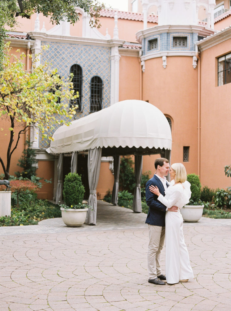 Engagement Session Photo at Rosewood Mansion