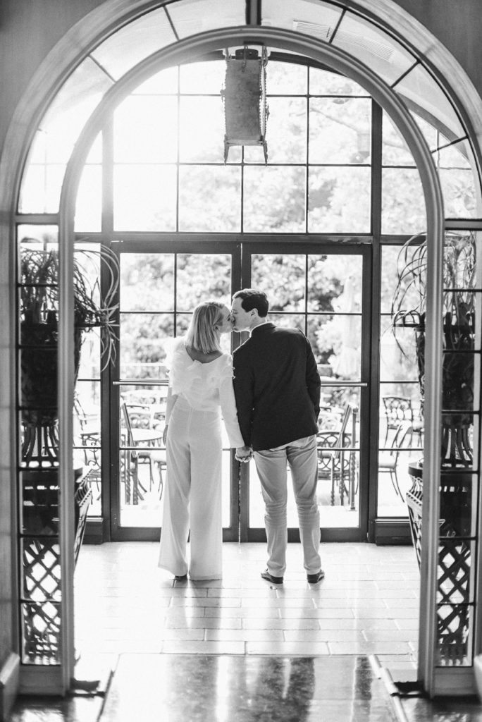 Engagement Session Photo at Rosewood Mansion