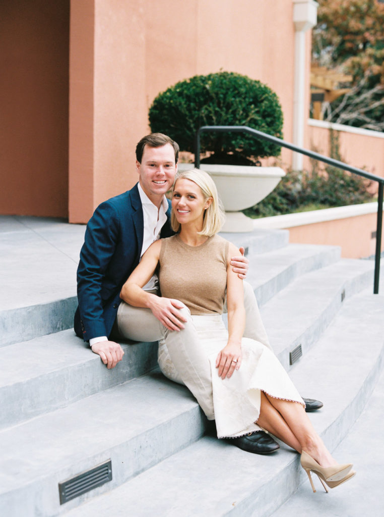 Engagement Session Photo at Rosewood Mansion