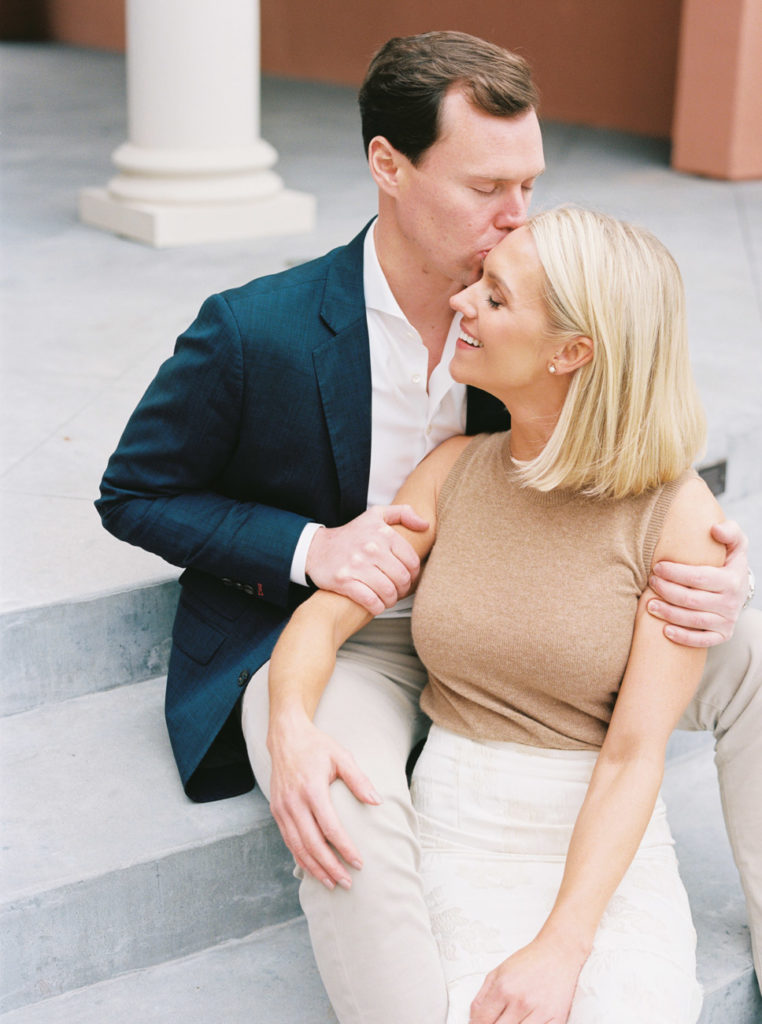 Engagement Session Photo at Rosewood Mansion