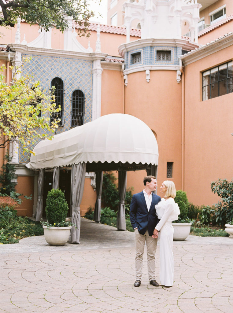 Engagement Session Photo at Rosewood Mansion