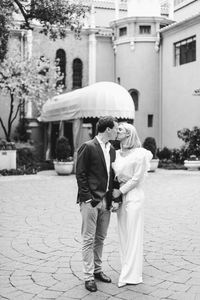 Engagement Session Photo at Rosewood Mansion