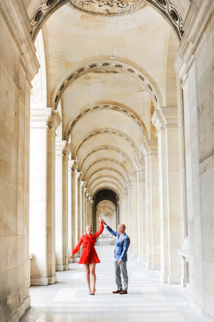 Louvre photoshoot