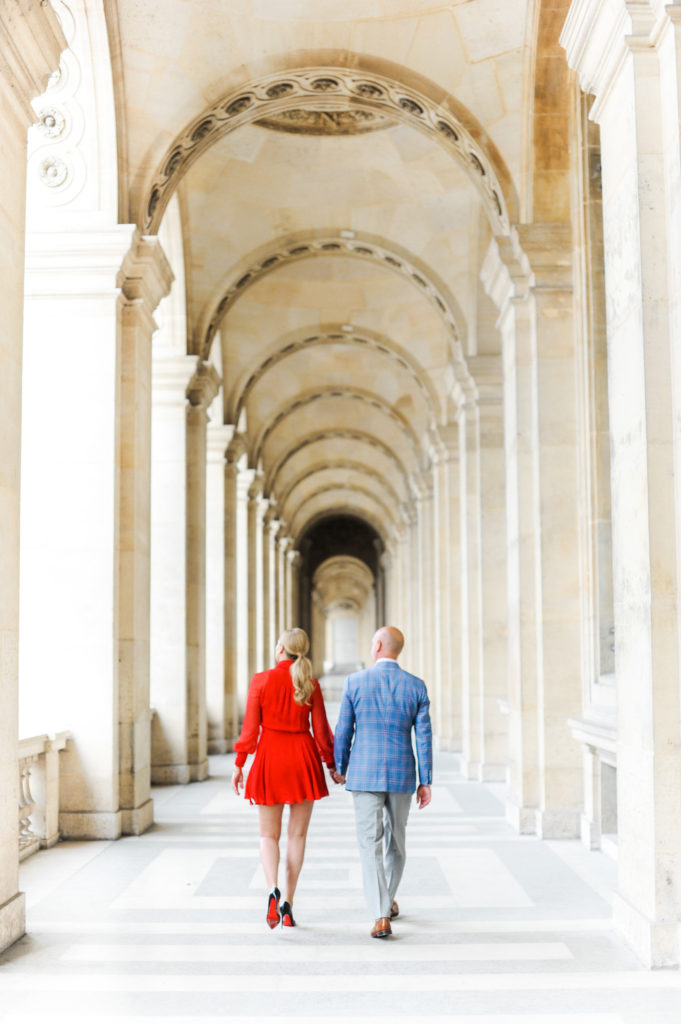 Louvre photoshoot